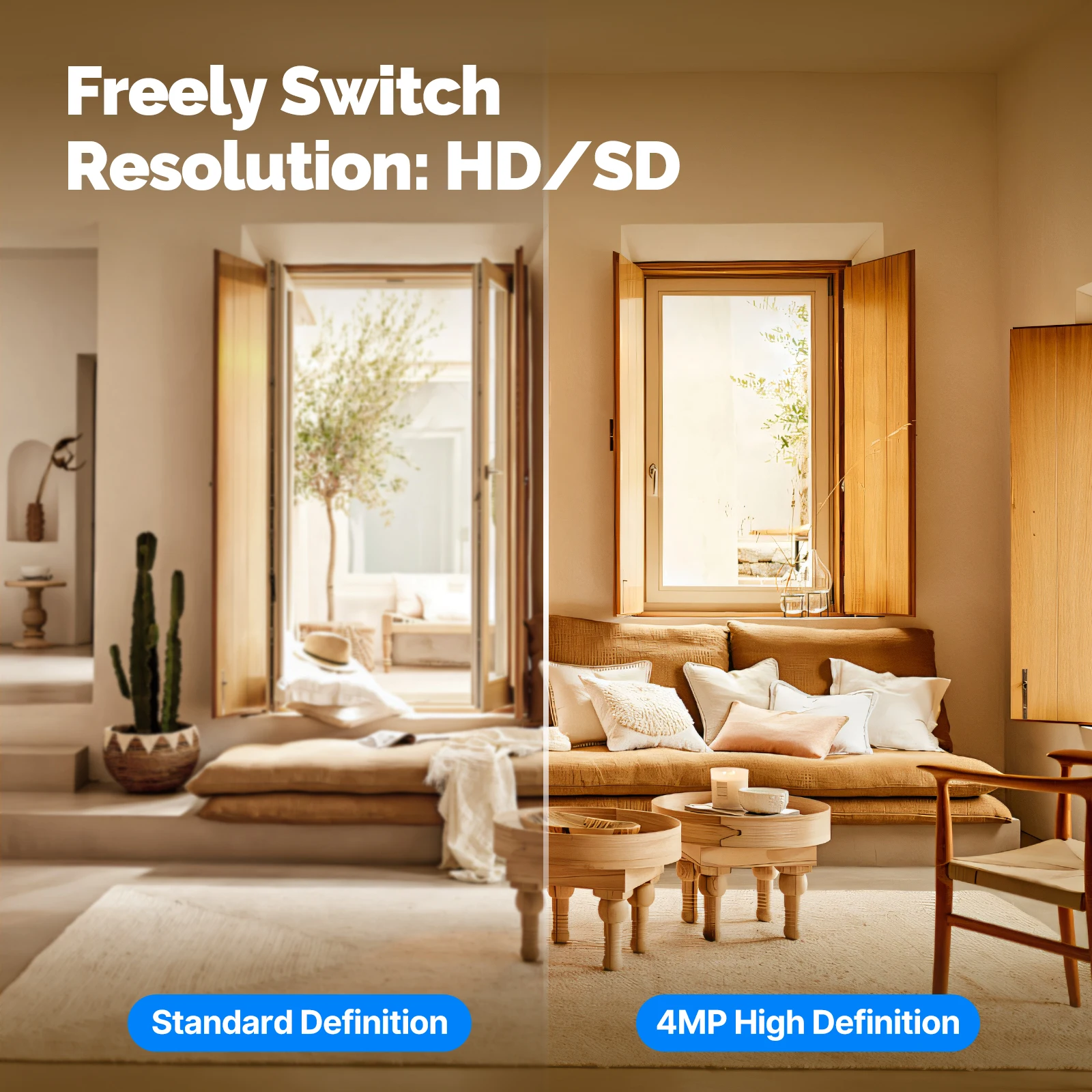 MOESTuya WiFi Kapalı Pan/Tilt  - Eufy Camera E220 incelemesi ve fiyatı