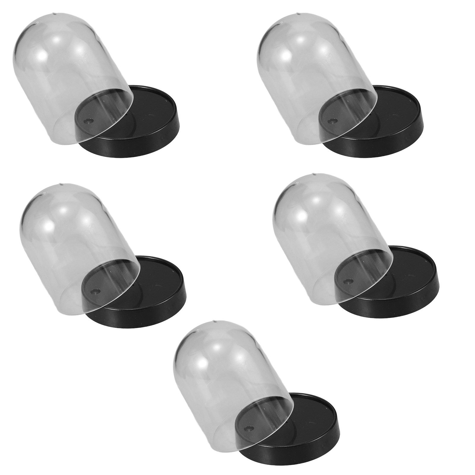 5 Adet Şeffaf Plastik Kubbe Vi - Plastic Dome Clear incelemesi ve fiyatı